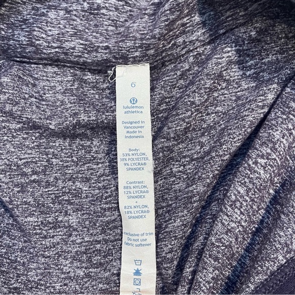 Lululemon Run Full Tilt 1/2 Zip Pullover size
6 Purple - Picture 6 of 14